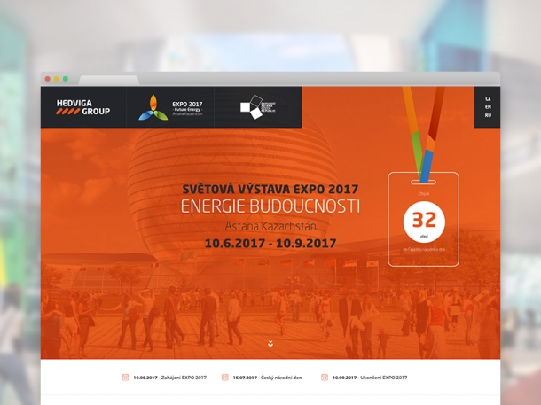 Hedviga Expo2017</br>Astana, Kazachstán